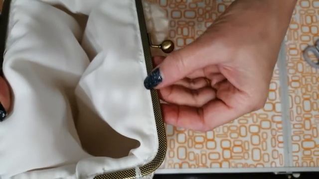 Как вшить фермуар в сумку. Бесплатный мастер-класс. смотреть онлайн