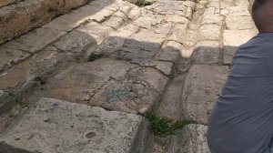 Entering Antalya Old Town City Kaleici through Hadrian's Gate - Turkey - June 2022