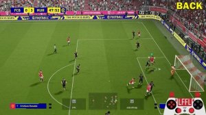 eFootball 2022 Tutorial - How to Let The Ball Through The Legs aka Trap Feint | How To Dribble