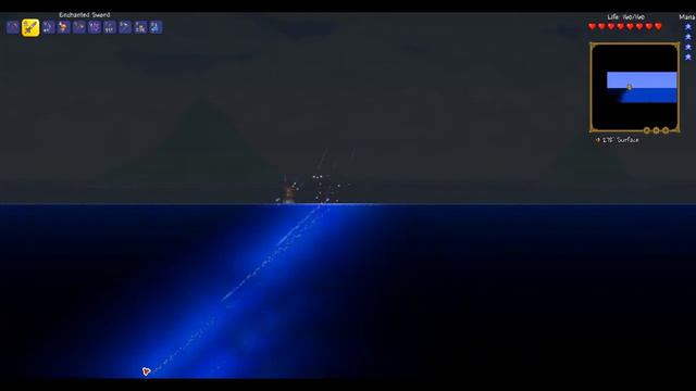 Terraria 1.3.3 (Expert) - #2 ☺ Исследование мира. Зачарованный меч. смотреть онлайн