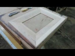 Рама в киот. Или как сделать запил под углом, если высота диска не позволяет...