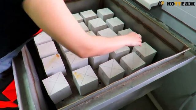 Испытание газобетона на морозостойкость