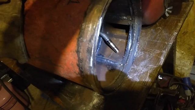 Печь "Торсионка" (часть 3) изготовление смотреть онлайн