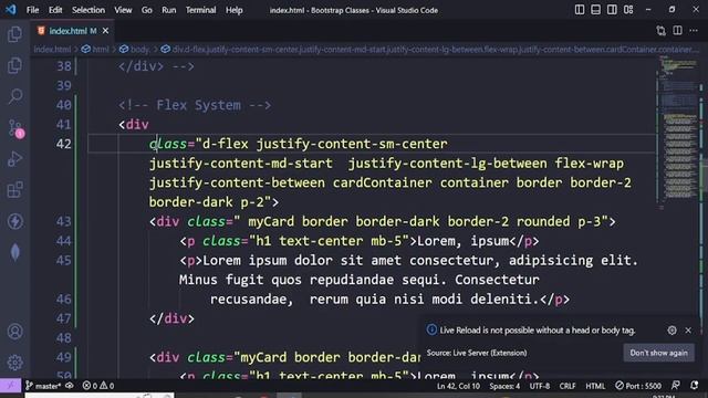 Bootstrap Classes Part-02 (Grid Flex & Media Query) смотреть онлайн