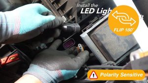 Change | Replace Dodge Journey Headlights Low Beam | LED Bulb Install