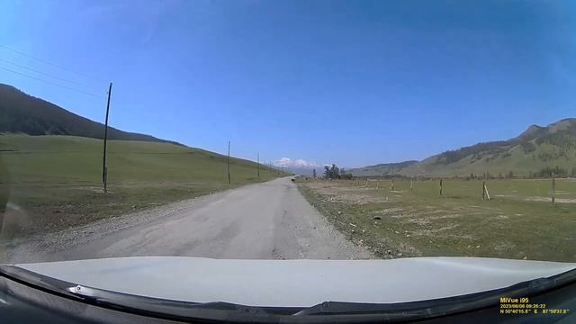 Дорога от перевала Кату-Ярык, долина реки Чулышман до Новосибирска. Подъем по перевалу. Часть 1.