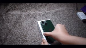 green iphone 13 mini unboxing (256gb) ?