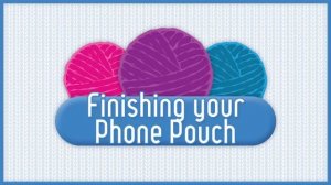 Вяжем чехол для телефона Knits Cool (Нитс Кул) Phone Pouch