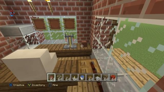 Minecraft Tutorial: How To Make A Train Station InsideOutside
