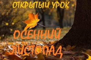 Осенний листопад