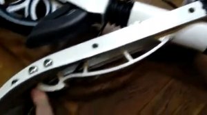 РЕМОНТ САМОКАТОВ. Ножная система складывания у самоката MICAR D11 не фиксировалась, не вставлялась