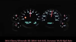2011 Chevy Silverado 2500 HD 0-60 MPH