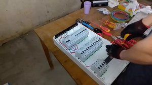 Сборка щита tekfor от РЭС.