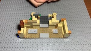 Сборка набора LEGO Harry Potter часовая башня Хогвартс