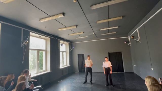 Экзамен по сценической речи. Первый курс, второй семестр. смотреть онлайн