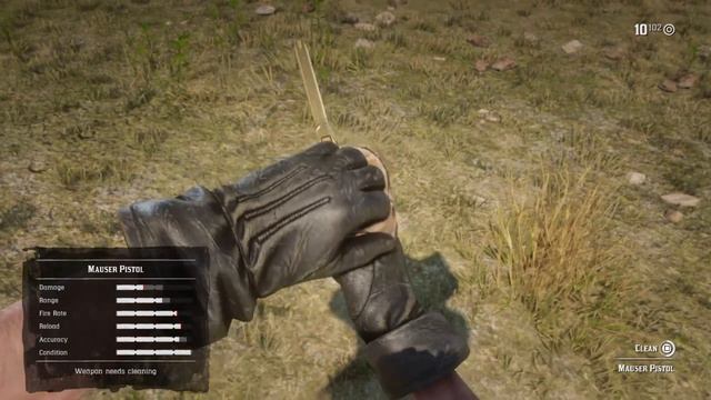 Mauser Pistol Red Dead Redemption 2 #rdr2 #gamer смотреть онлайн