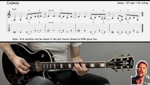 METALLICA - WASTING MY HATE (Guitar cover with TAB | Lesson)