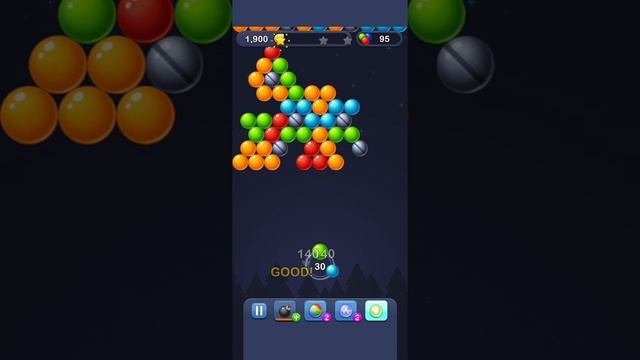 Bubble Pop Puzzle Game Legend #shorts | Bubble Shooter Game #youtubeshorts #gamepointpk