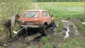 Что может Нива 2121 на Сафарях 540 Подписываемся,не стесняемся