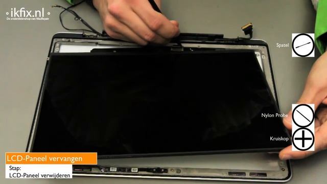 Macbook Pro Unibody 13" 2011 LCD scherm vervangen смотреть онлайн