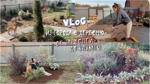 VLOG ll Переезд в дом ll От сорняков до клумбы