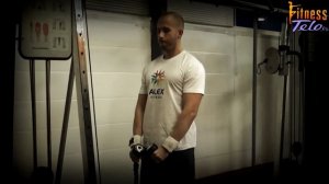 СГИБАНИЯ РУК С КАНАТОМ С НИЖНЕГО БЛОКА // упражнения для тренажерного зала