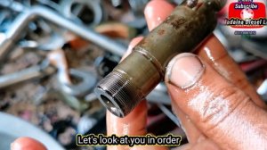 Mercedes om 605 engine injector clean