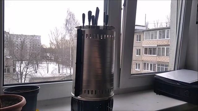 Обзор и тест драйв  электрошашлычницы из СССР