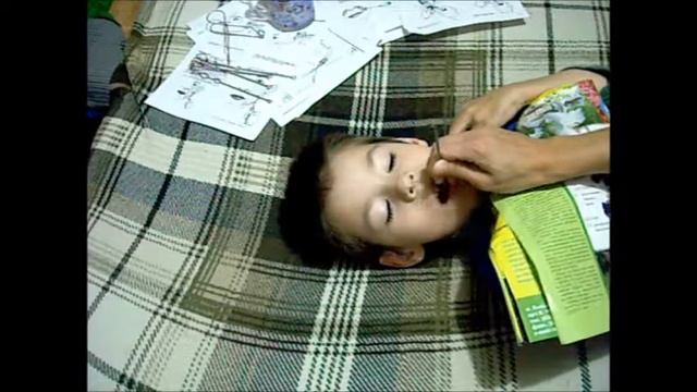 Зондовый массаж для отработки звука ,,р,, у ребёнка с дизартрией смотреть онлайн