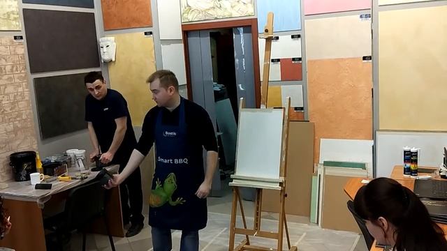 10-й семинар Spektrum в Белгороде. Нанесение декоративного покрытия Valpaint Klondike Corten смотреть онлайн