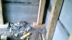 Деревянная опалубка для монолитной бетонной плиты