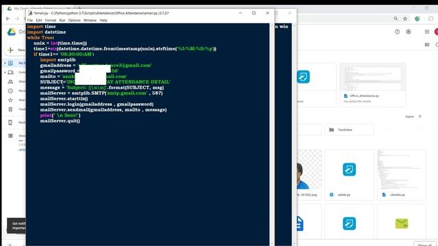 Sending Email at a particular time in each day using Python
