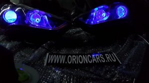 Тюнинг фар: rgb подсветка линз.