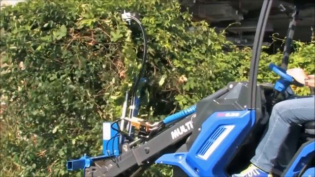 Кусторез для минипогрузчиков MultiOne смотреть онлайн