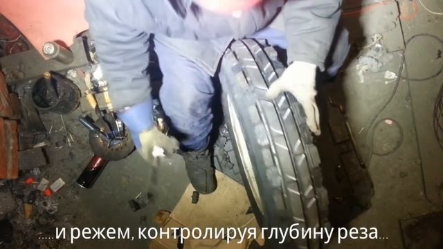 Колеса на Ниву.Нарезка протектора шины для бездорожья, бюджетный Simex на 30 для Нивы. смотреть онлайн