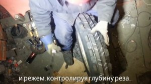 Колеса на Ниву.Нарезка протектора шины для бездорожья, бюджетный Simex на 30 для Нивы.