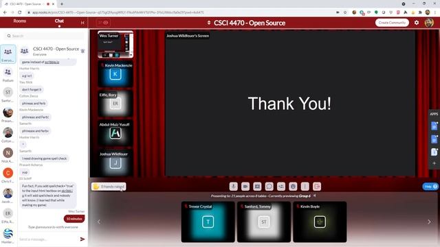 CSCI 4470 Presentations Day2 Part2 Presentations смотреть онлайн