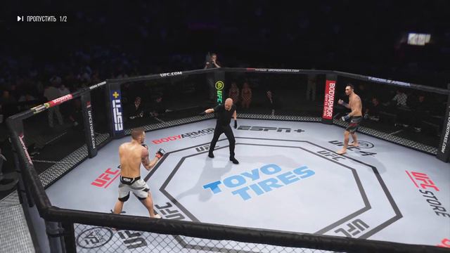 МОНСТРЫ ЛИЦОМ К ЛИЦУ в ФИНАЛЕ UFC 4 - Edparker02 vs КамаПуля смотреть онлайн