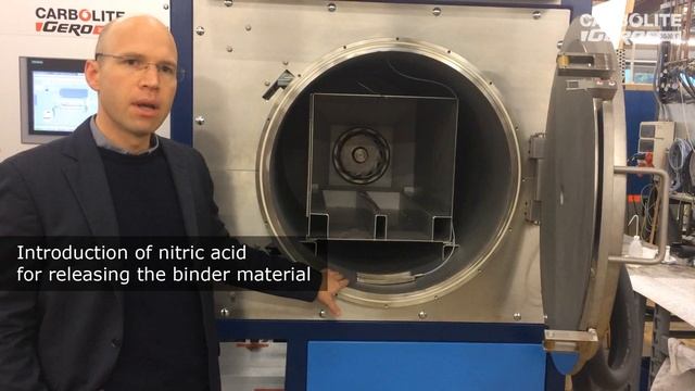 Carbolite Gero EBO Chamber Furnace for Catalytic Debinding смотреть онлайн