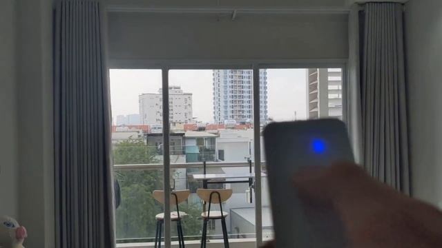 Автоматическое открытие электрокарниза со шторами