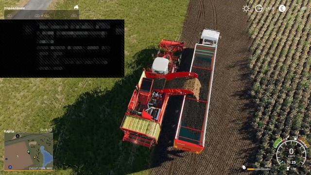 Собираю урожай картофеля 10 гектар (FS19) смотреть онлайн