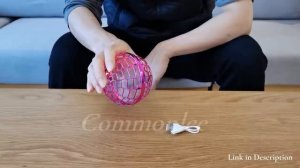 Flying Spinner Hover Ball Unboxing and Review 2021 - Funny Flying Orb Boomerang Ball