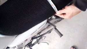 размер 3d сетки на Bajaj Boxer BM150