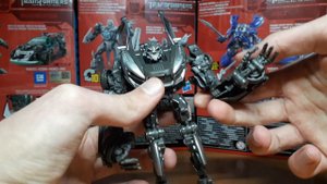 Обзор фигурки десептикона Decepticon Sideways studio series Hasbro review + биография персонажа