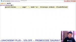 Using Python Libraries | Part 2 | CBSE Science | Gaurav Garg