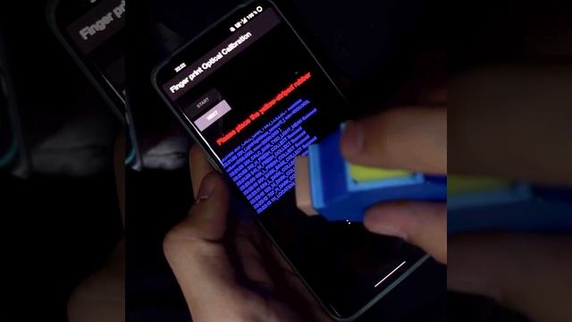 Калибровка оптического сканера отпечатка пальцев OnePlus 10 Pro смотреть онлайн