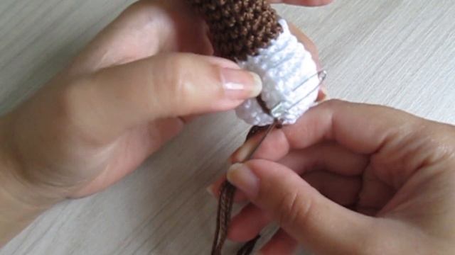 Almofadinha fofa: Patinha com dedos definidos para seu amigurumi