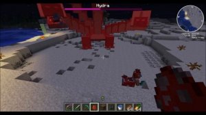 Minecraft Wither Boss vs Hydra and Naga!