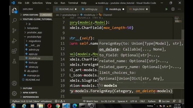 let's create a video management system like youtube with django #4( models plan ) смотреть онлайн