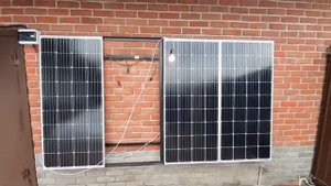 Солнечные батареи для Освещения гаража без АКБ.